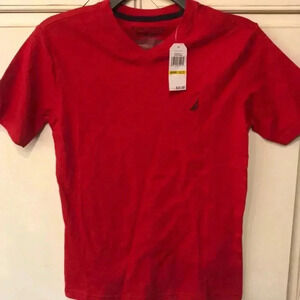 NWT Nautica V neck T-shirt size medium